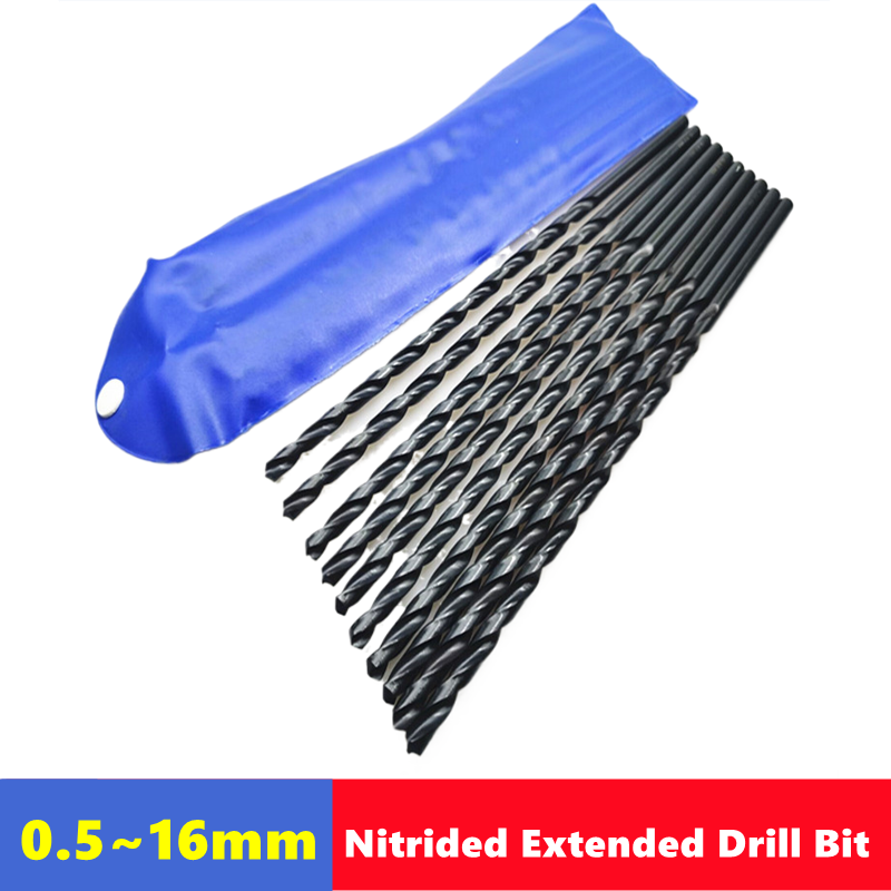 Power Tools Kobalt - Nitriding extended 100/200/250/300mm drill bit with