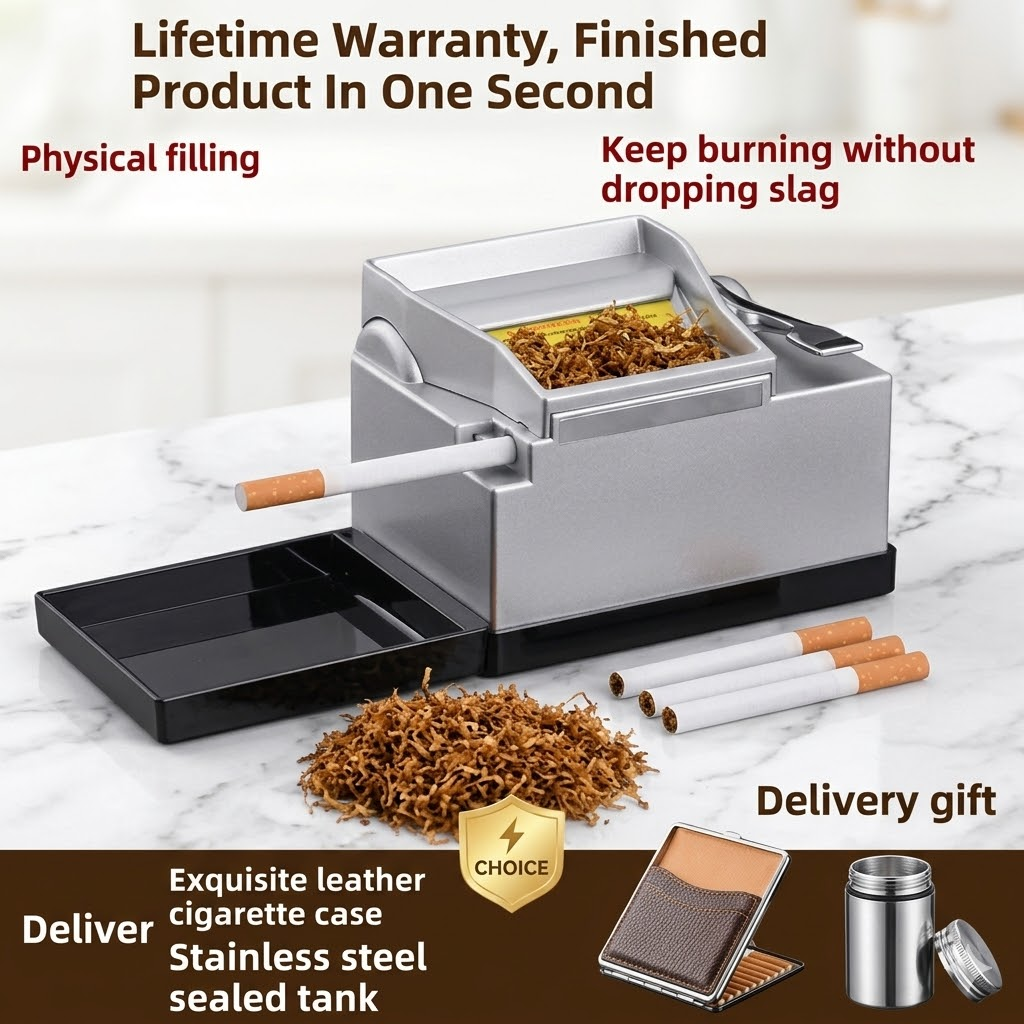 Power Tools Book - Electric Cigarette Rolling Machine 6.5mm 8mm