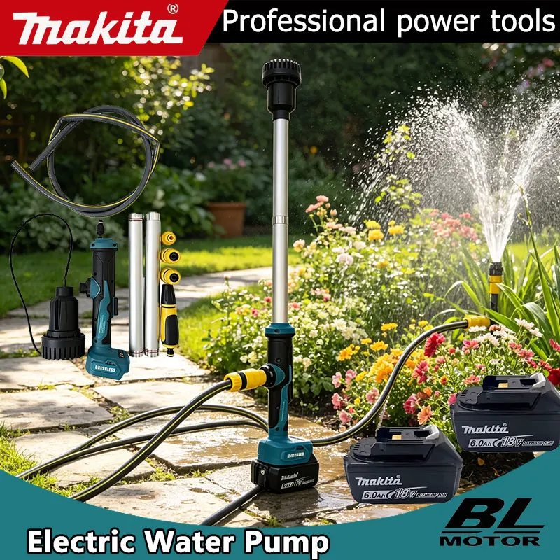 Power Tools Garden - Makita Cordless Stick Transfer Pump Electric