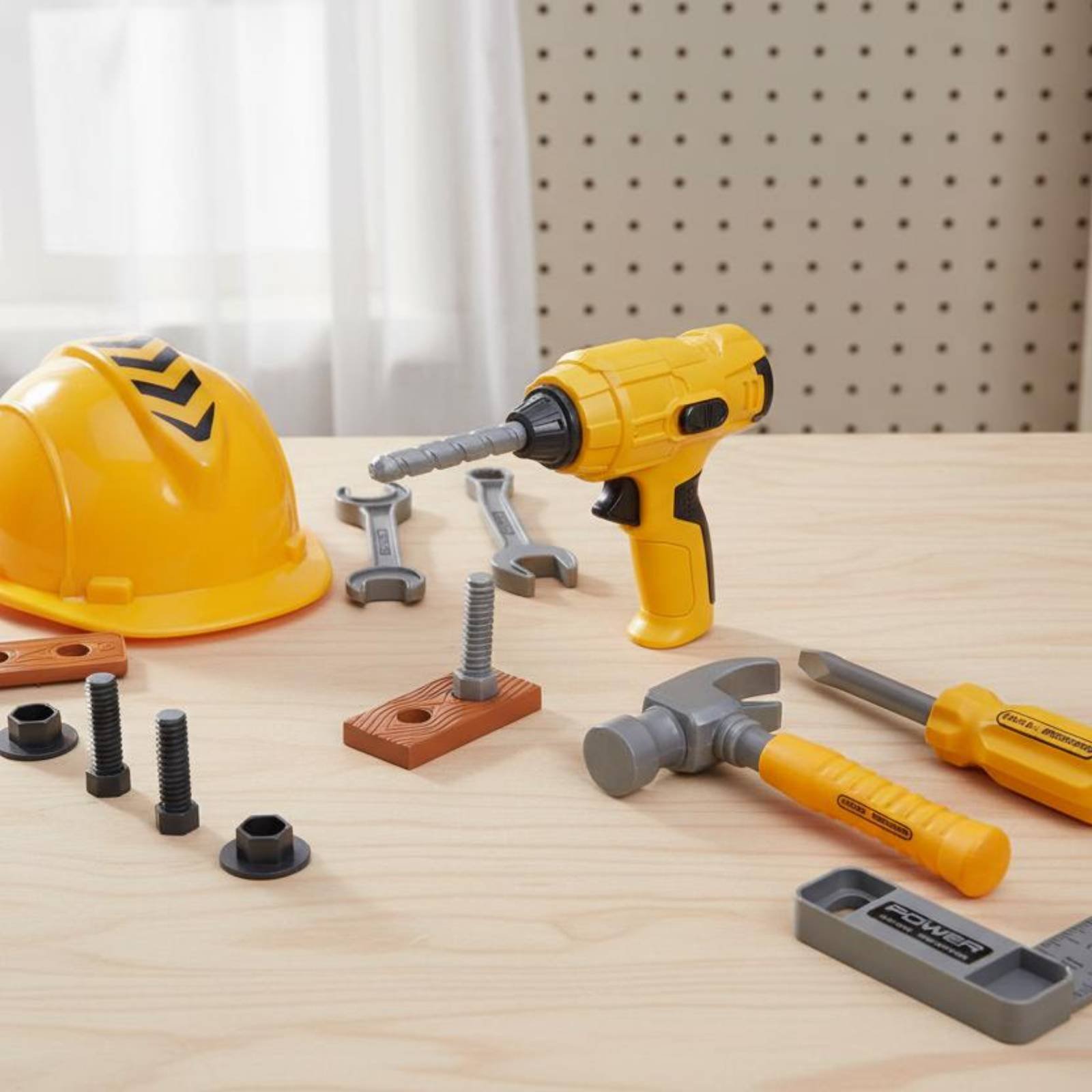 Toy Electric Drill Set Educati - Power Tools Skills ulasan dan harga