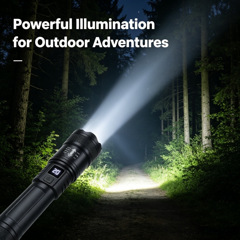 High Strong Power Led Flashlig - Power Tools Zoom ulasan dan harga