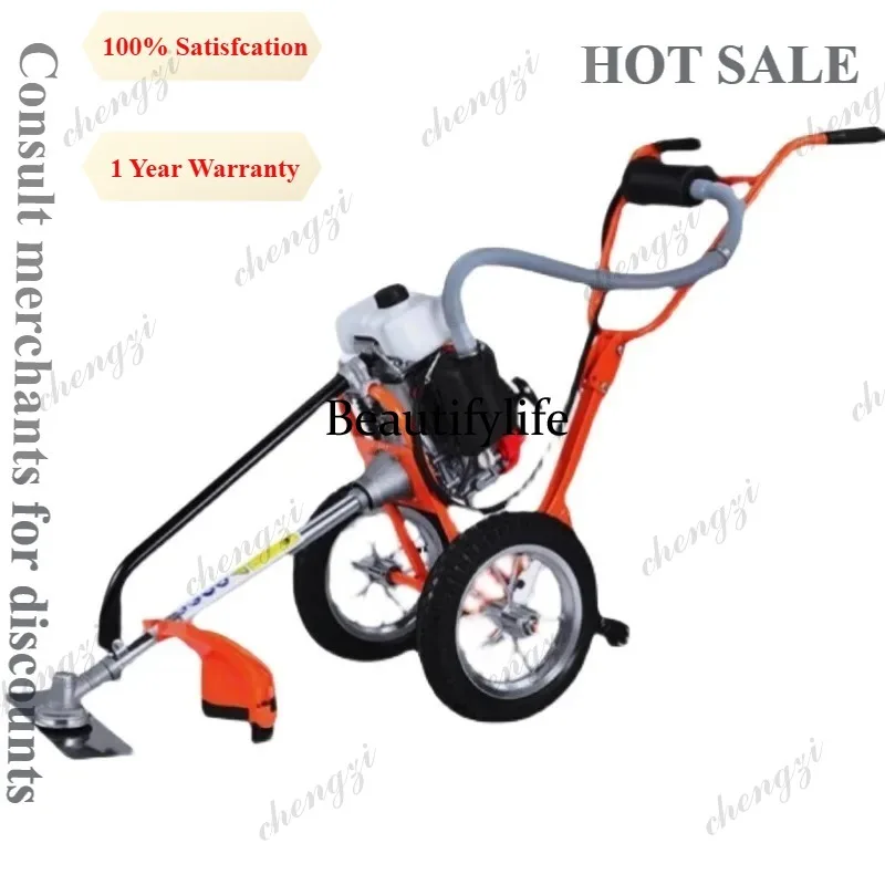 L178 Lawn mower hand push lawn - Power Tools Garden ulasan dan harga