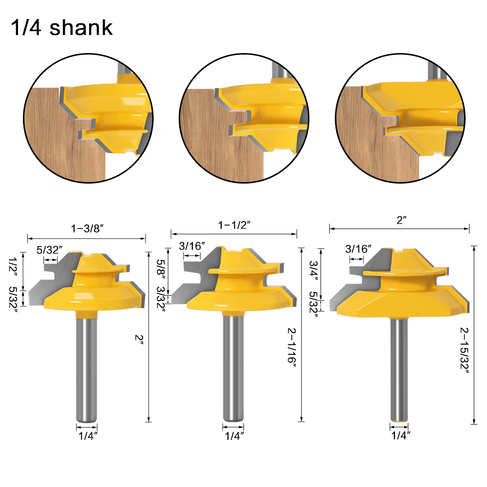 45 Degree Lock Miter Router Bi - Power Tools Kobalt ulasan dan harga
