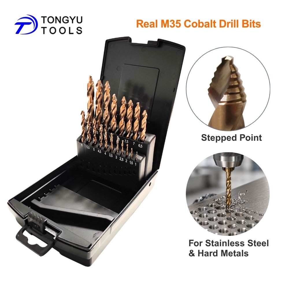 M35 Cobalt Drill Bit Set Stepp - Power Tools Kobalt ulasan dan harga