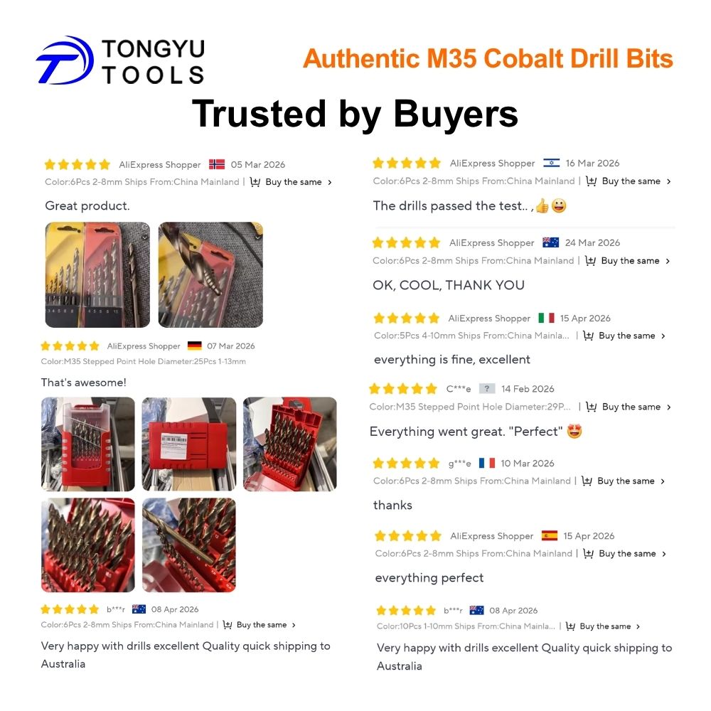 M35 Cobalt Drill Bit Set Stepp - Power Tools Kobalt ulasan dan harga
