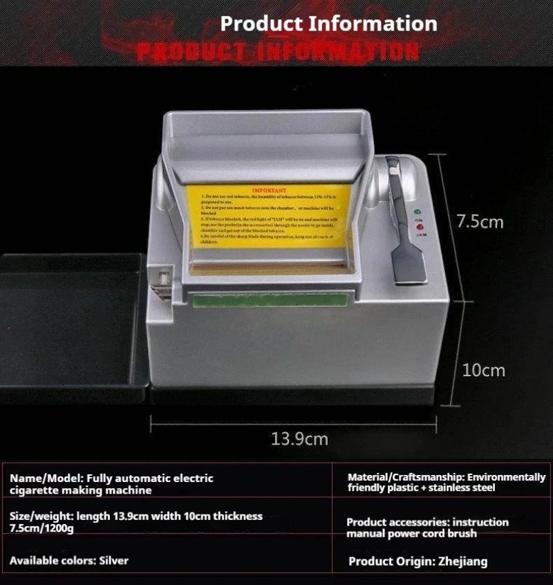 Electric Cigarette Rolling Mac - Power Tools Book ulasan dan harga