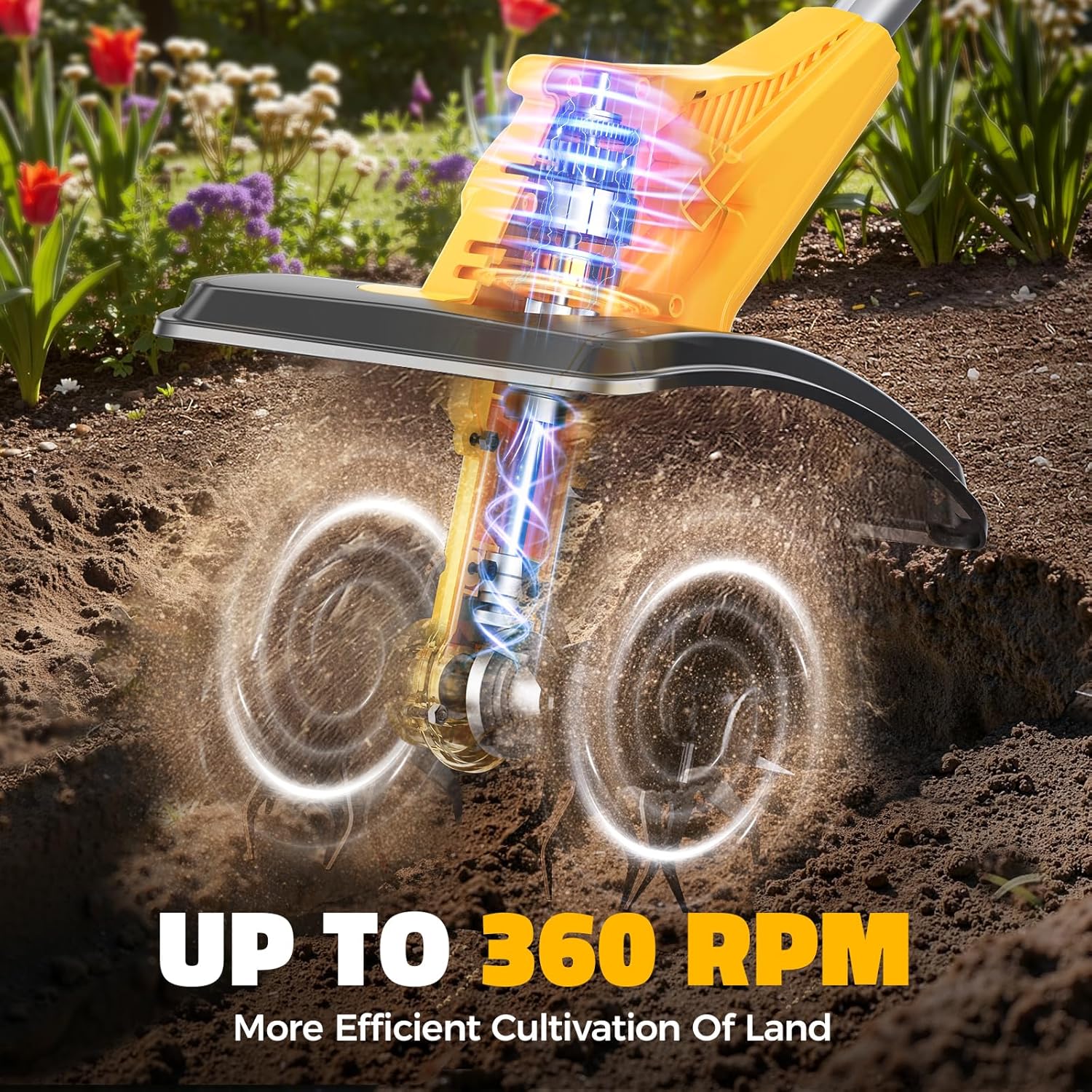 Cordless Tiller Cultivator Com - Power Tools Garden ulasan dan harga