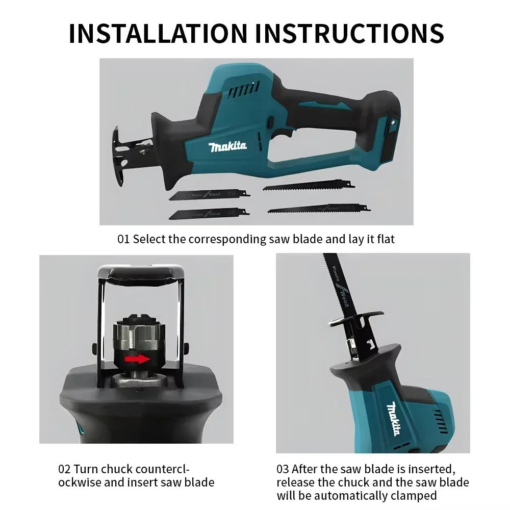 Makita DJR189 18V Cordless Ele - Power Tools For Woodworking ulasan dan harga
