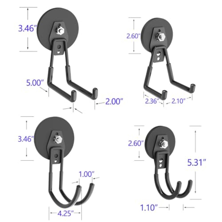 Heavy Duty Magnetic Hooks - An - Power Tools Garden ulasan dan harga