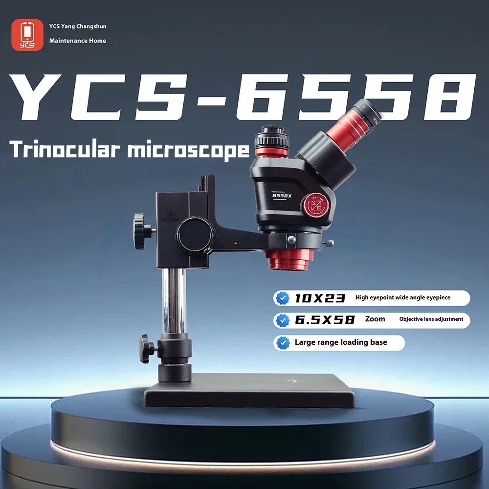 YCS 6558S HD Trinocular Micros - Power Tools Zoom ulasan dan harga