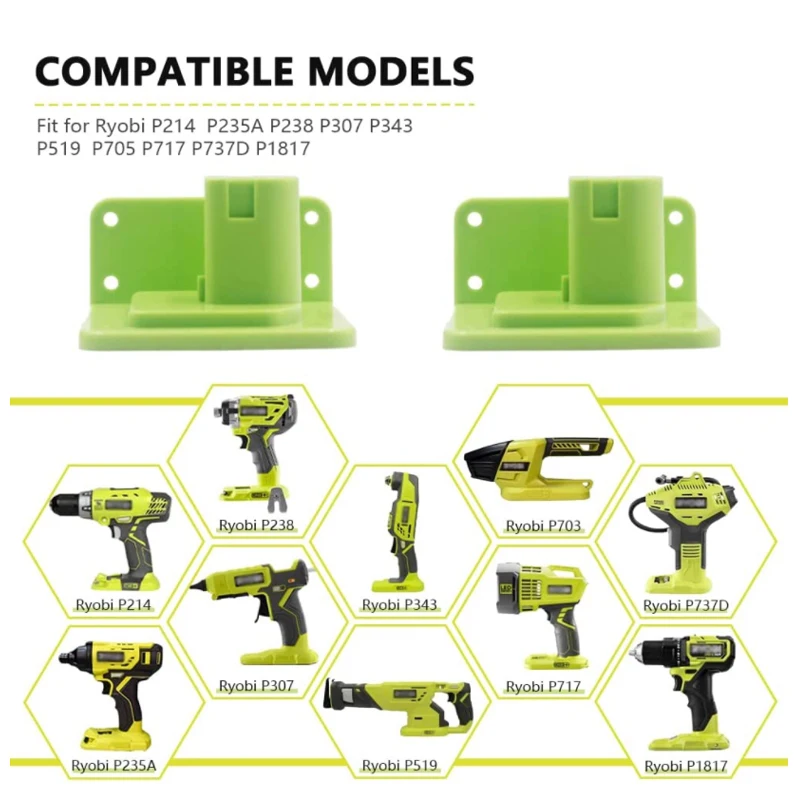 For Ryobi Holder 12V-18V Batte - Power Tools Book ulasan dan harga