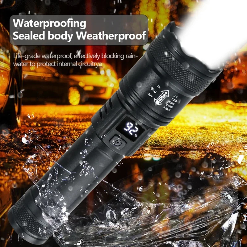 High Strong Power Led Flashlig - Power Tools Zoom ulasan dan harga