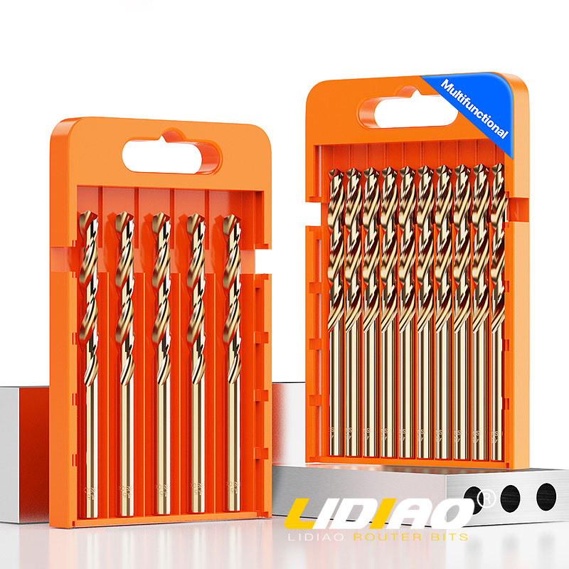 LIDIAO 5/10pcs M43 Cobalt Dril - Power Tools Kobalt ulasan dan harga