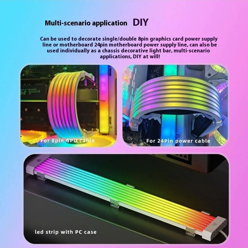 ARGB Chassis Neon Strips 5V Po - Power Tools Book ulasan dan harga